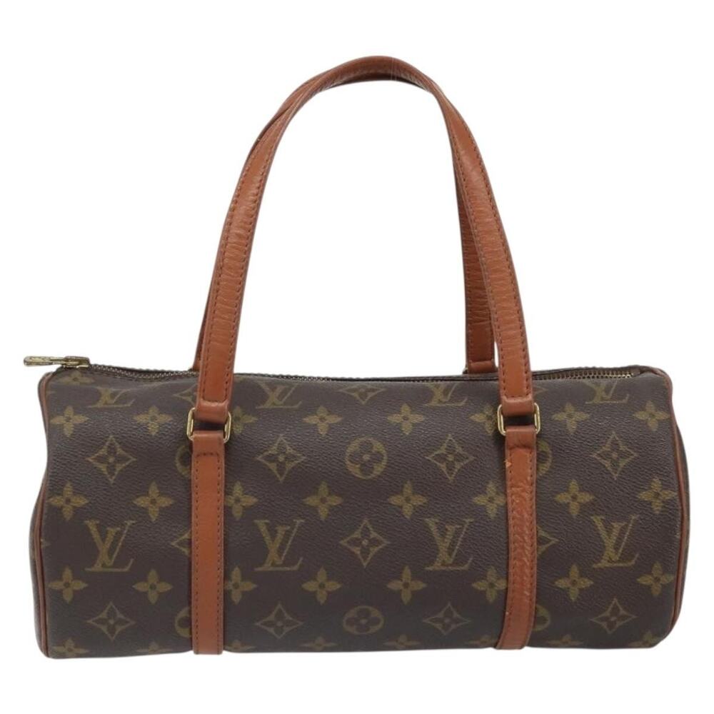 Louis Vuitton Monogram Papillon 30 Handbag Brown